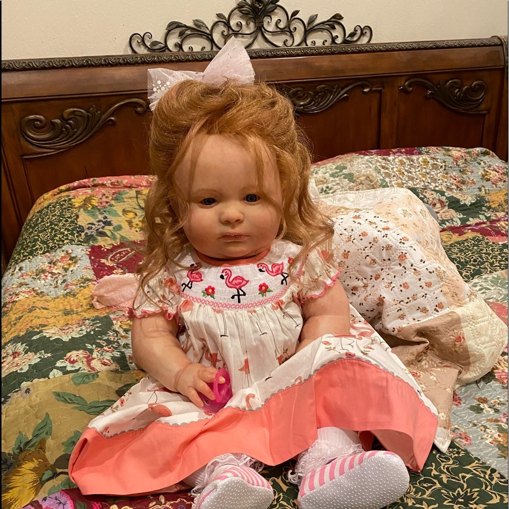 Ooak reborn baby art toddler